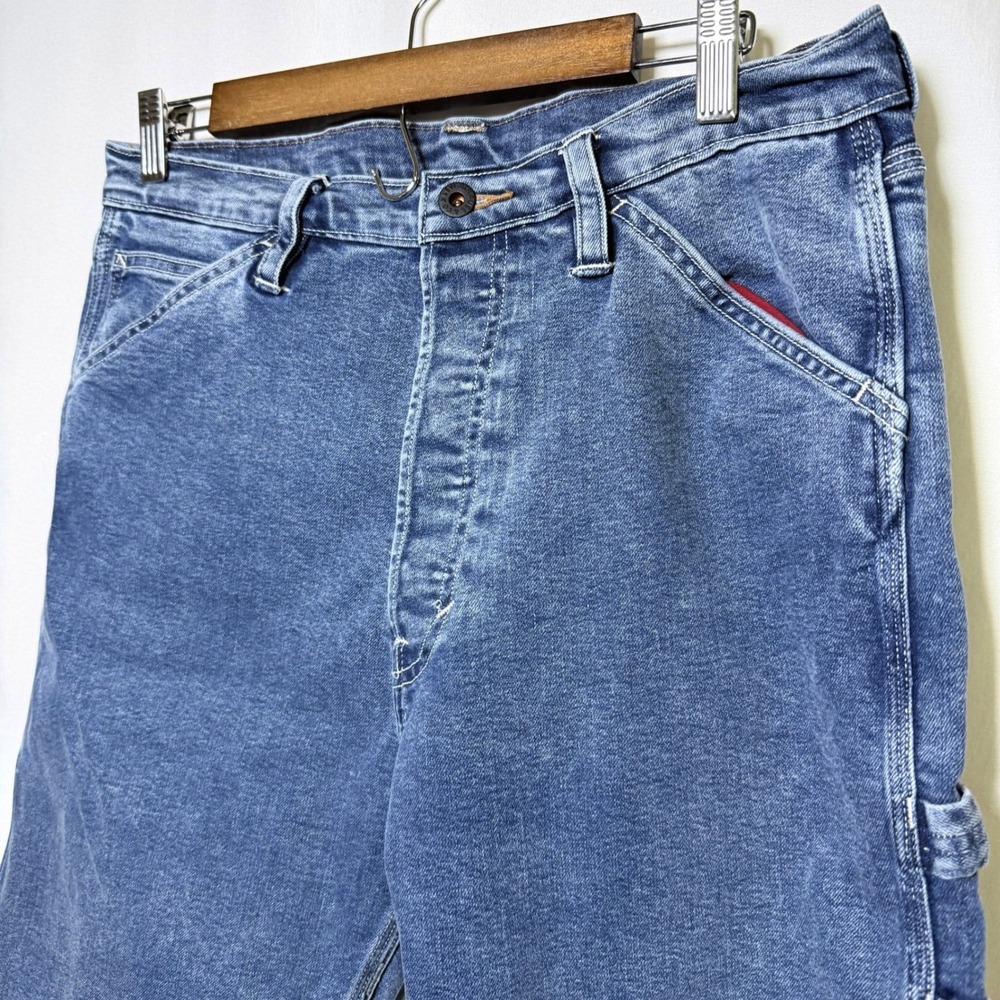 Levis Skateboarding Collection Carpenter Jeans Blue Denim 32x28 (Tag 32x32)